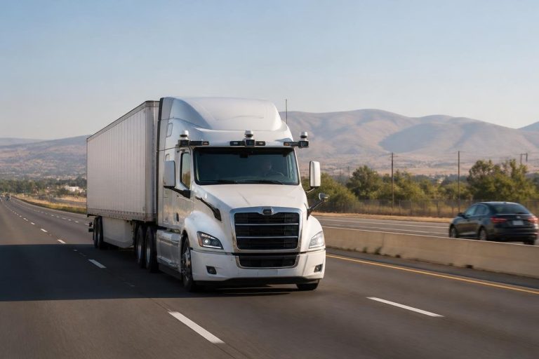Self-driving trucks are more likely to change driving jobs than erase them